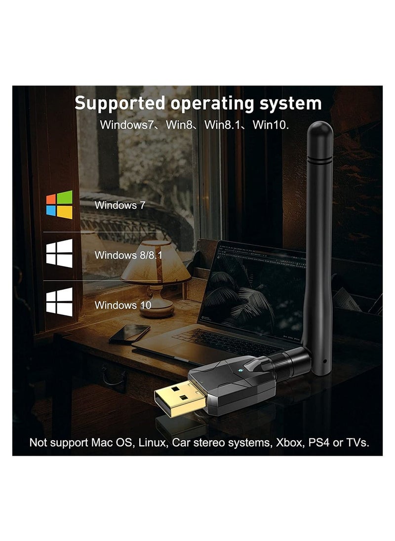 SYOSI SYOSI USB Bluetooth 5.1 Adapter for Laptop  - Image 4