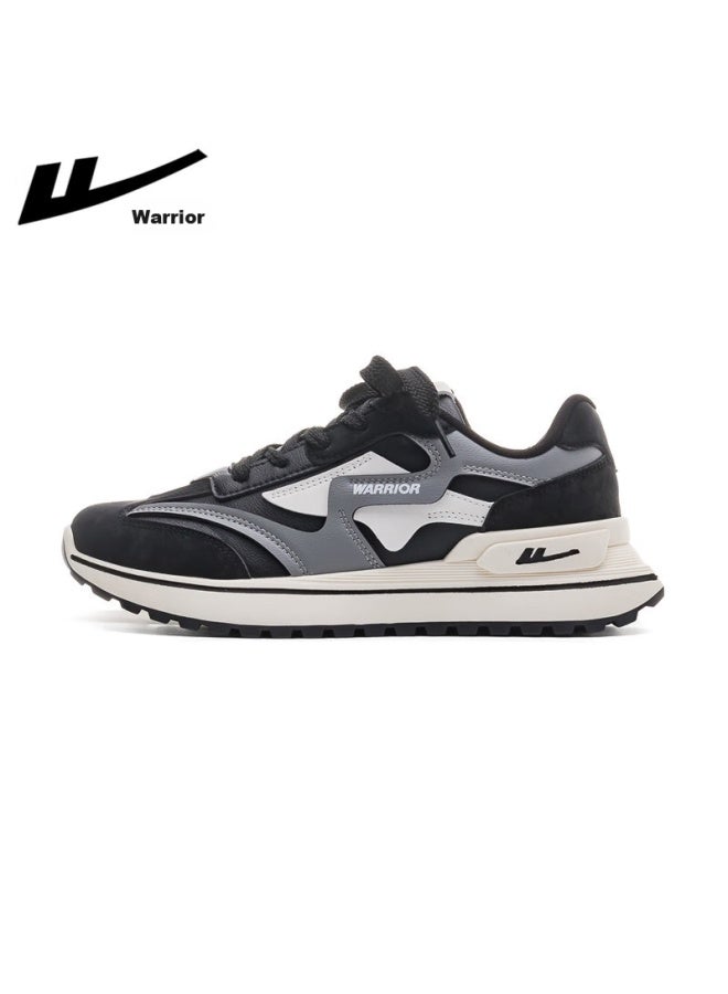 Warrior Official Men'S Shoes, Winter Sports Shoes, Versatile Casual Running Shoes, Comfortable Trendy Dad Shoes, Beige And Black, Size 39 - Image 5