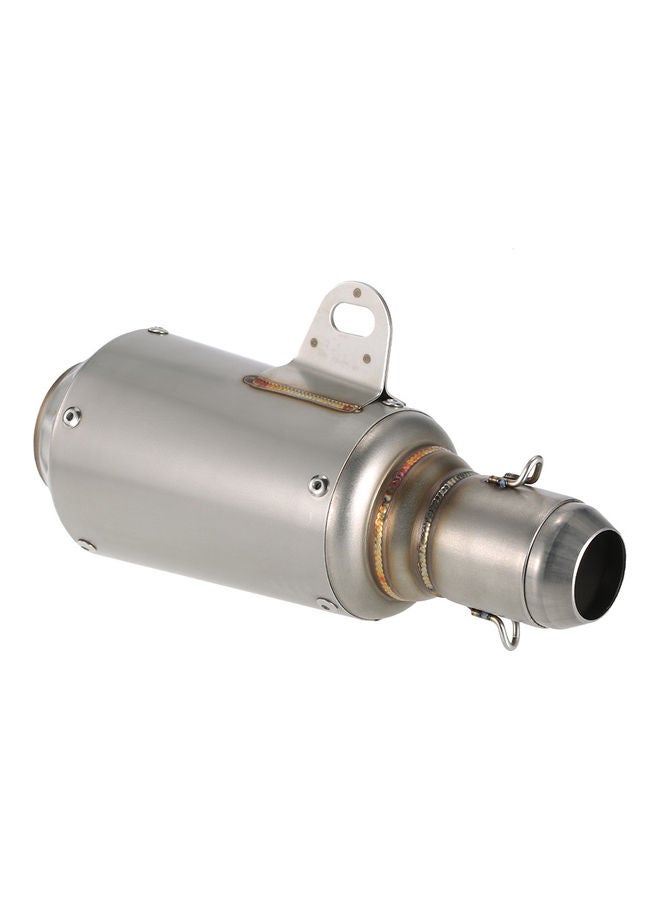 NIBEMINENT Frosted Exhaust Muffler Pipe With Net Tail For Motorcycle - Image 4