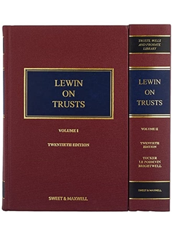 Lewin on Trusts - Hardback