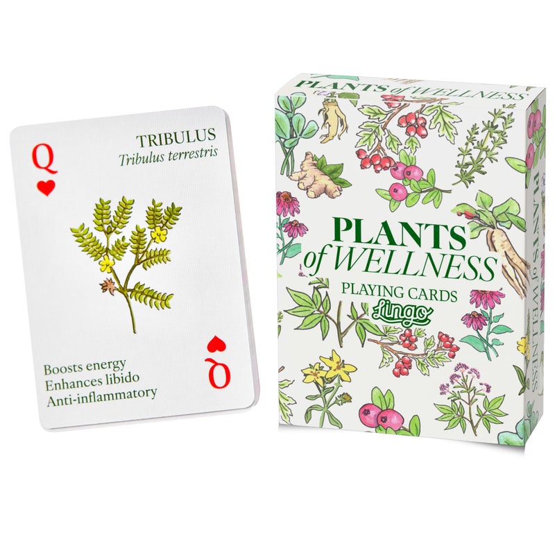 Lingo Plants of Wellness Playing Cards Holistic Healing Plant Power on Every Card - Image 3