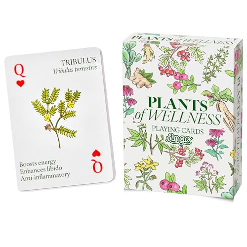 Lingo Plants of Wellness Playing Cards Holistic Healing Plant Power on Every Card - Image 1