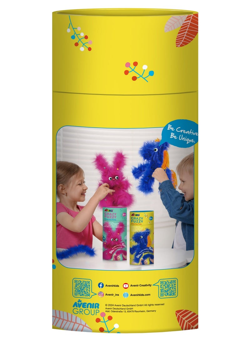 Avenir - Crazy Fuzzy Dancing Pony Craft Kit – Fun Hands-On DIY Project for Kids | Creative Educational Activity for Self-Esteem, Learning & Play - Image 5