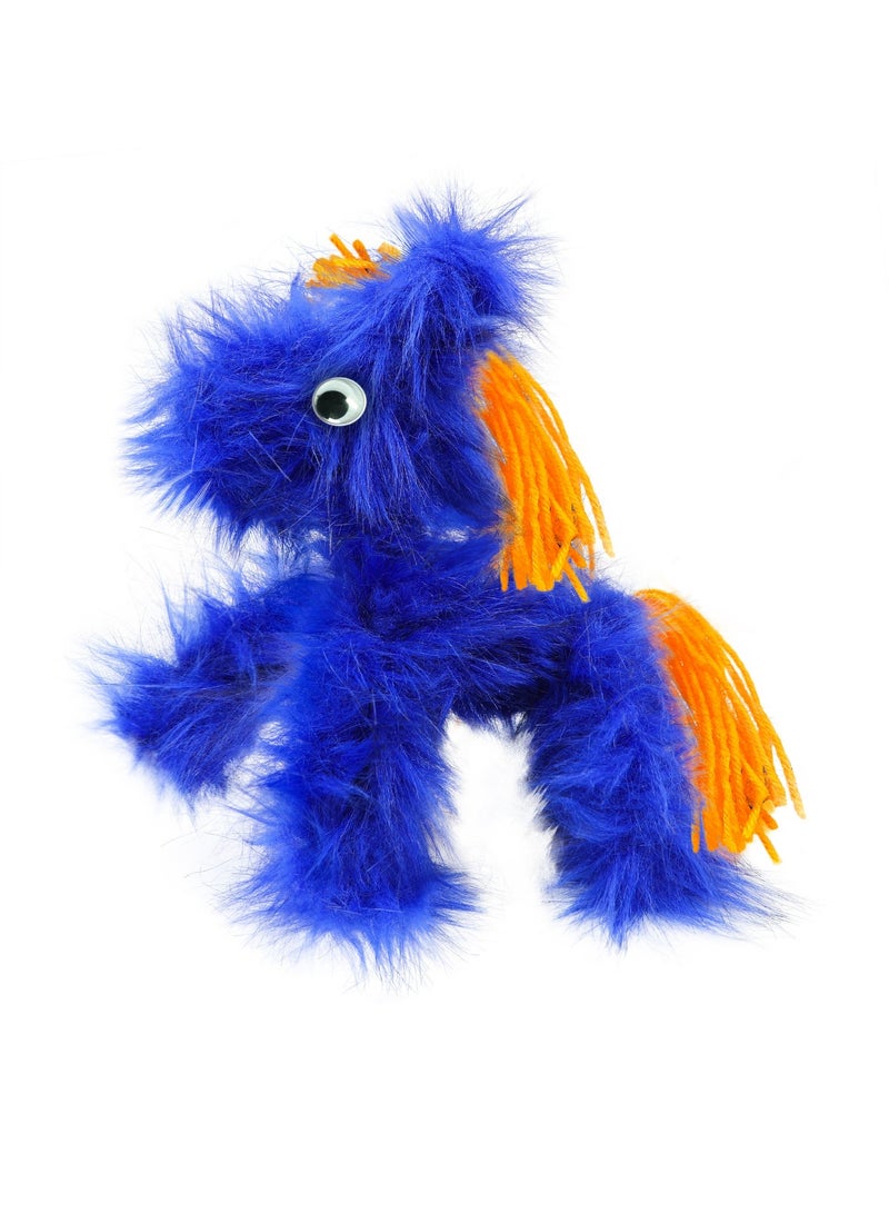 Avenir - Crazy Fuzzy Dancing Pony Craft Kit – Fun Hands-On DIY Project for Kids | Creative Educational Activity for Self-Esteem, Learning & Play - Image 3