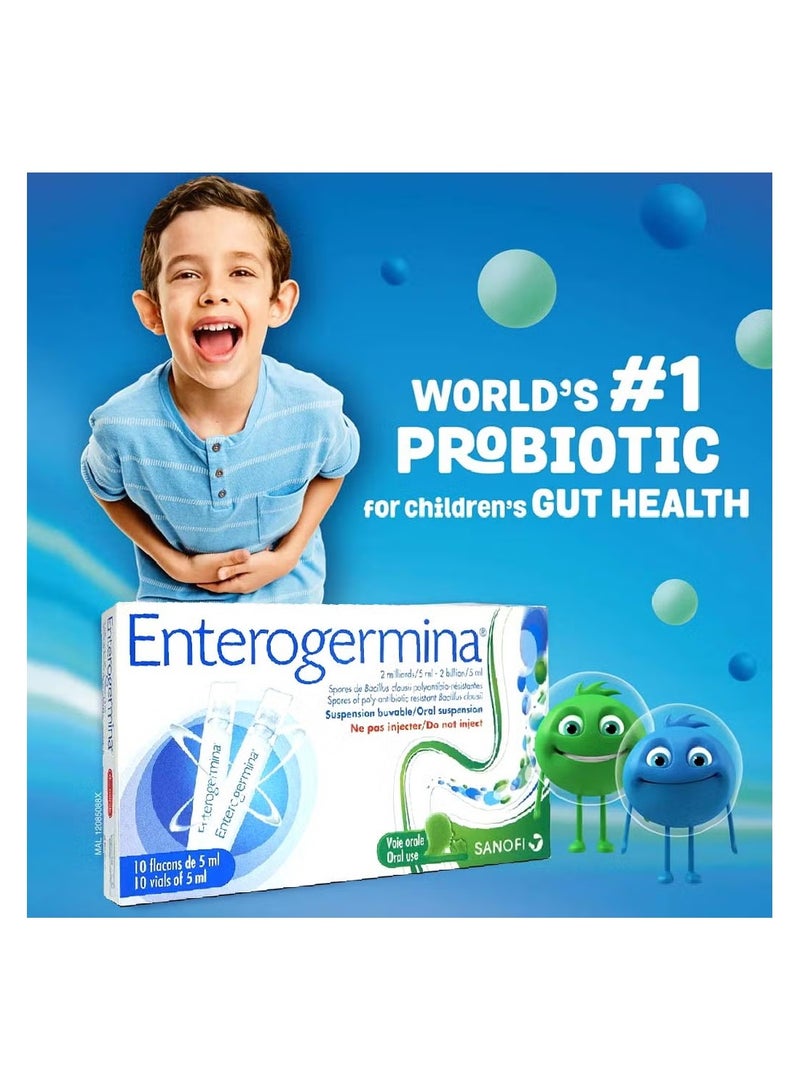 sanofi إنتيروجيرمينا معلق فموي 10 عد x 5 مل - Image 2