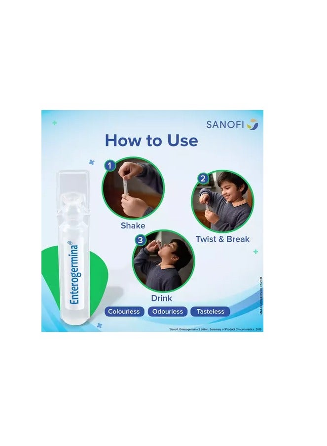 sanofi إنتيروجيرمينا معلق فموي 10 عد x 5 مل - Image 3
