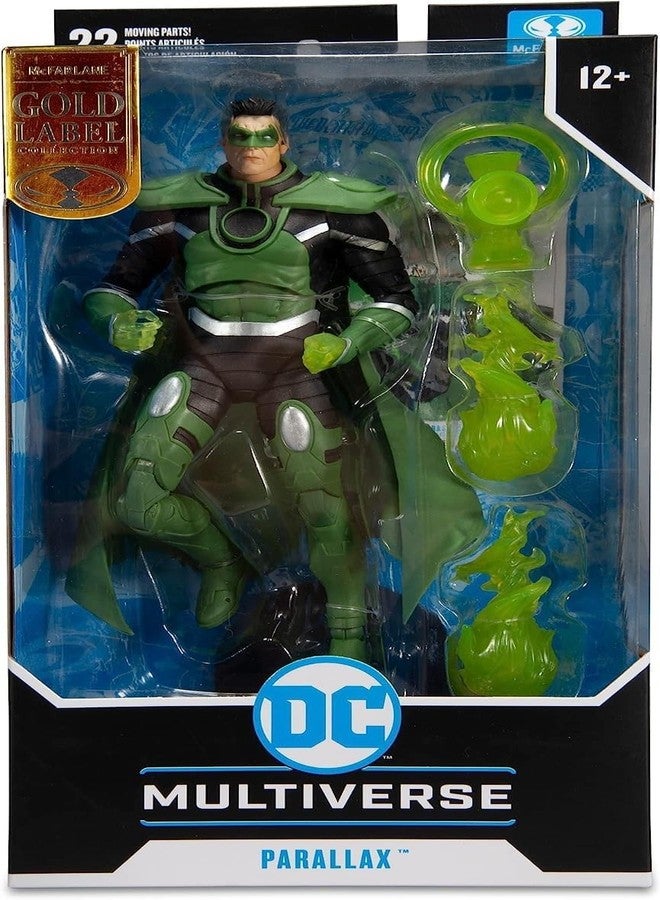 McFarlane Toys - 7-Inch Parallax Green Lantern Figure - DC Multiverse Figures - Based on DC Comics- Gold Label Hal Jordon Action Figure - 22 Moving Parts - Collectable Art Card Included - Image 3