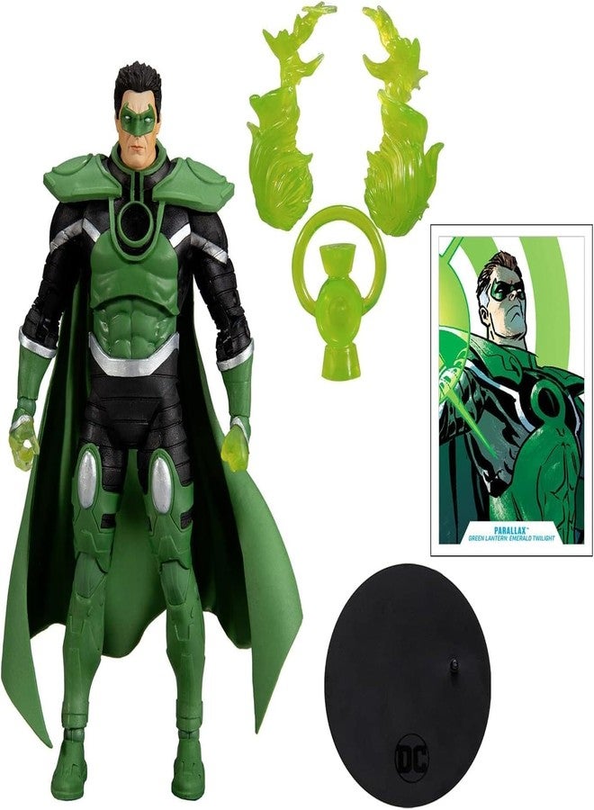 McFarlane Toys - 7-Inch Parallax Green Lantern Figure - DC Multiverse Figures - Based on DC Comics- Gold Label Hal Jordon Action Figure - 22 Moving Parts - Collectable Art Card Included - Image 2