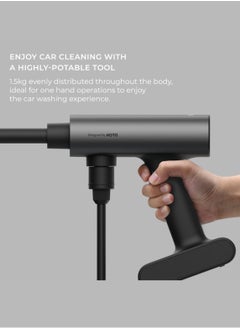 HOTO 20V Cordless Power Washer Pro – Portable 290 PSI Pressure Cleaner, 5-in-1 Nozzle, 2.5Ah Rechargeable Battery, USB-C Charging, 6M Hose, IPX6 Waterproof for Car, Patio, Garden, Outdoor Cleaning  - Image 3