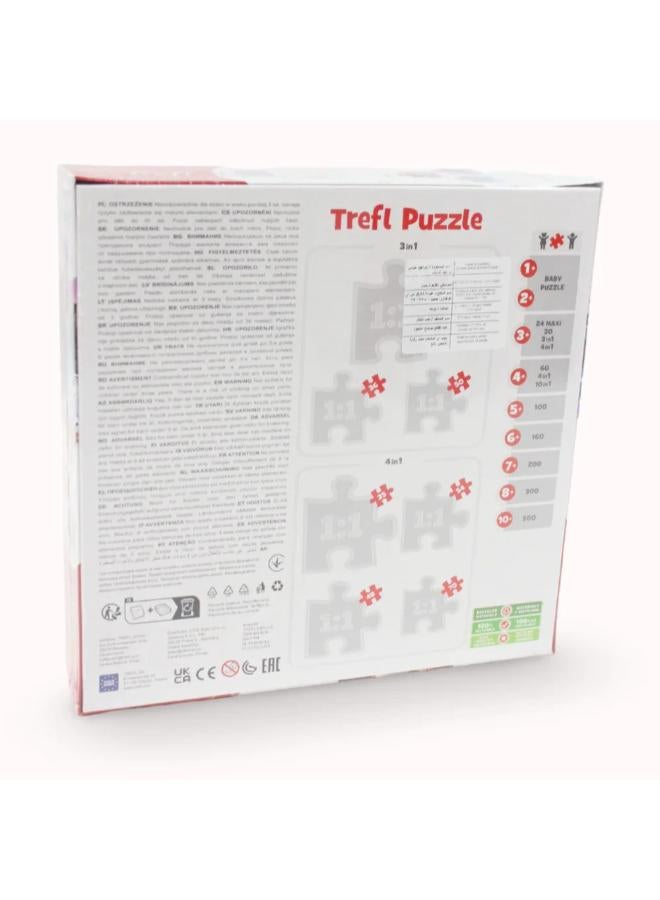 Trefl 3in1 Frozen Magical Story Puzzle - Image 2