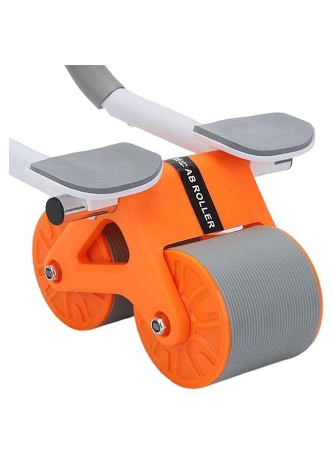 Fitness abdominal Wheel With Digit Monitor, Automatic Rebound Core Roller Wheel