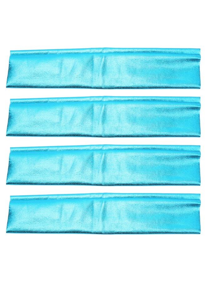 Thoraya 4PCS RC Shock Absorber Cover Polyester Dustproof Breathable Dust Cover for 1/8 RC Car Blue  - Image 1