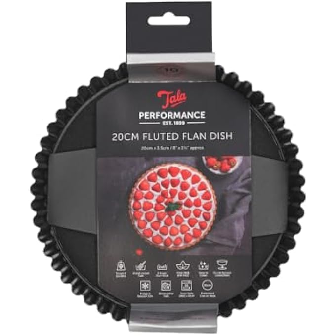 Tala Performance Eclipse NonStick 20cm dia x 35cm Tart tin - Image 2