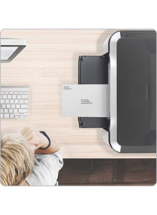 Quality Park #6 3/4 Self-Seal Security Envelopes, Security Tint And Pattern, Redi-Strip Closure, 24-Lb White Wove, 3-5/8 X 6-1/2, 100/Box (Qua10417) - Image 5