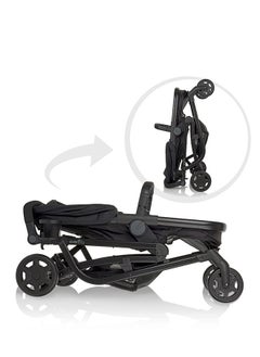 evenflo Omni Plus Baby Stroller Trolley System With Infant Carrier Baby Car Seat Grey  - Image 3