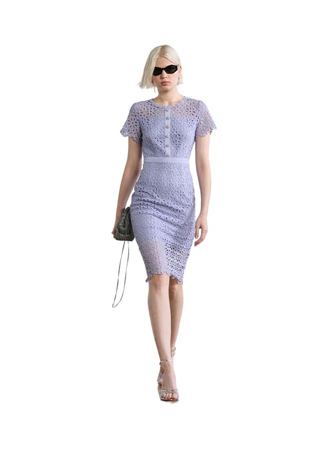 BSB Midi crochet lace dress  - Image 1
