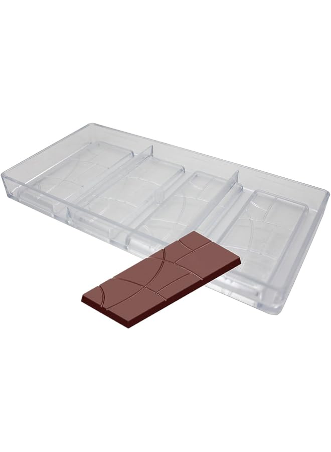 S-TOP Plain Bar Chocolate Mold Polycarbonate Candy Bar Mold Fancy Bars PC Chocolate Mould - Image 1