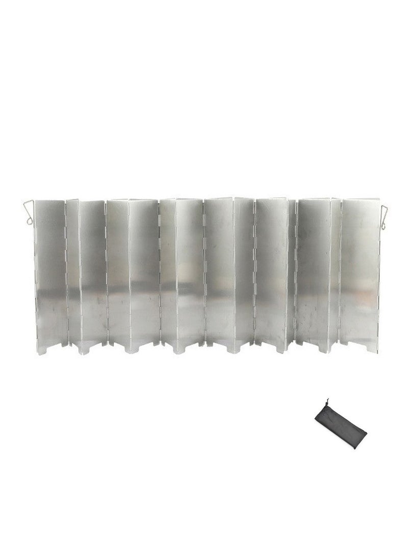 Wmlamz Camping and outdoor travel portable folding ultra-light folding windshield - Image 1