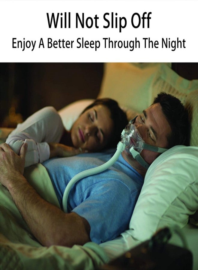 stonespace Amara View Headgear, 2-Pack Replacement CPAP Headgear Strap for Amara View Full Face Mask, Standard(Without Mask) - Image 3