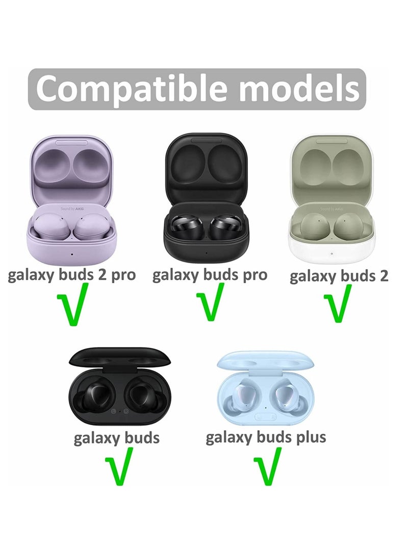 XICEN 3 Pairs Memory Foam Galaxy Buds 2 Pro Ear Tips Buds S M L 3 Size Replacement  Earbuds Compatible with Samsung Galaxy Buds Pro 2 Pro Black  - Image 5