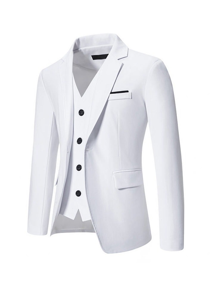 Shougu Casual Slim Fit Men's Suit Jacket  - Image 1