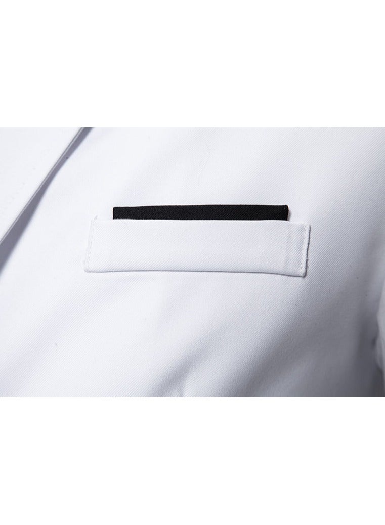 Shougu Casual Slim Fit Men's Suit Jacket  - Image 5