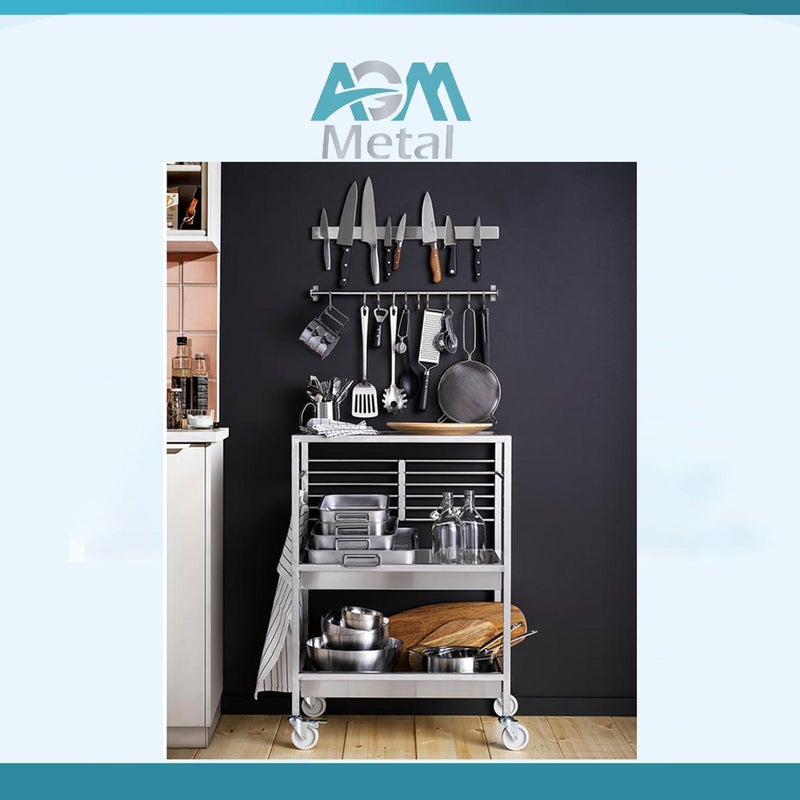 AGM ترولي مطبخ استانلس - Image 2