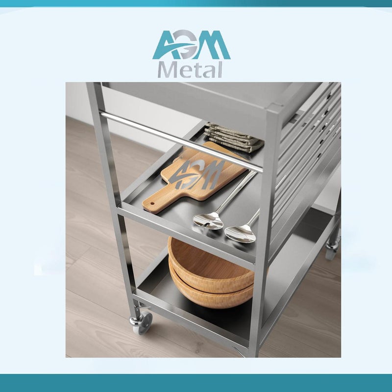 AGM ترولي مطبخ استانلس - Image 3