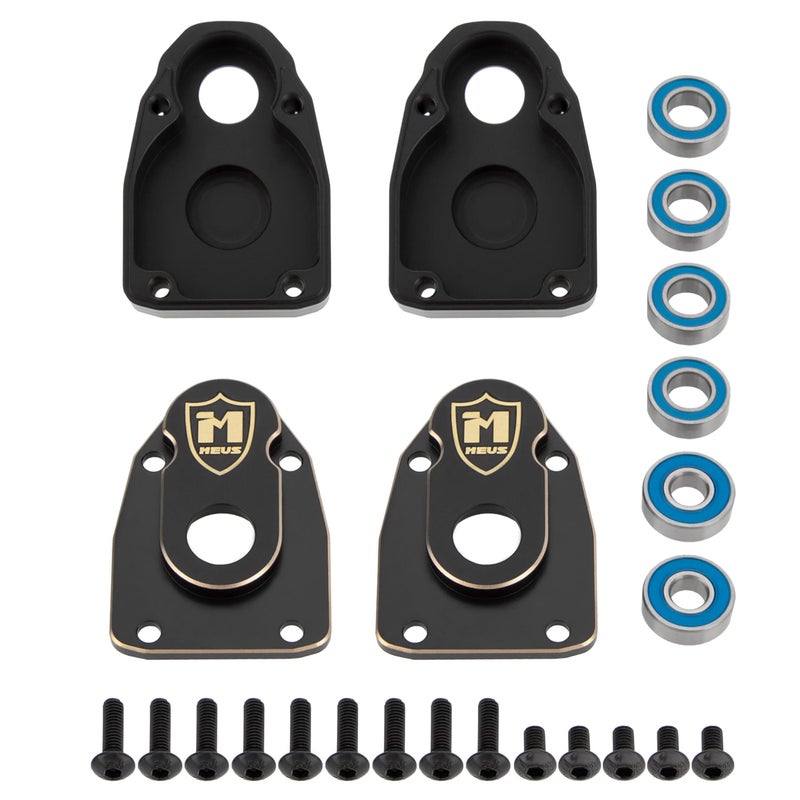 MEUS RACING مجموعة حامل محور خلفي نحاسي MEUS Racing لسيارة Axial 18 AXP8 GILAMON 22 4X4 RTR Trail Buggy - Image 3