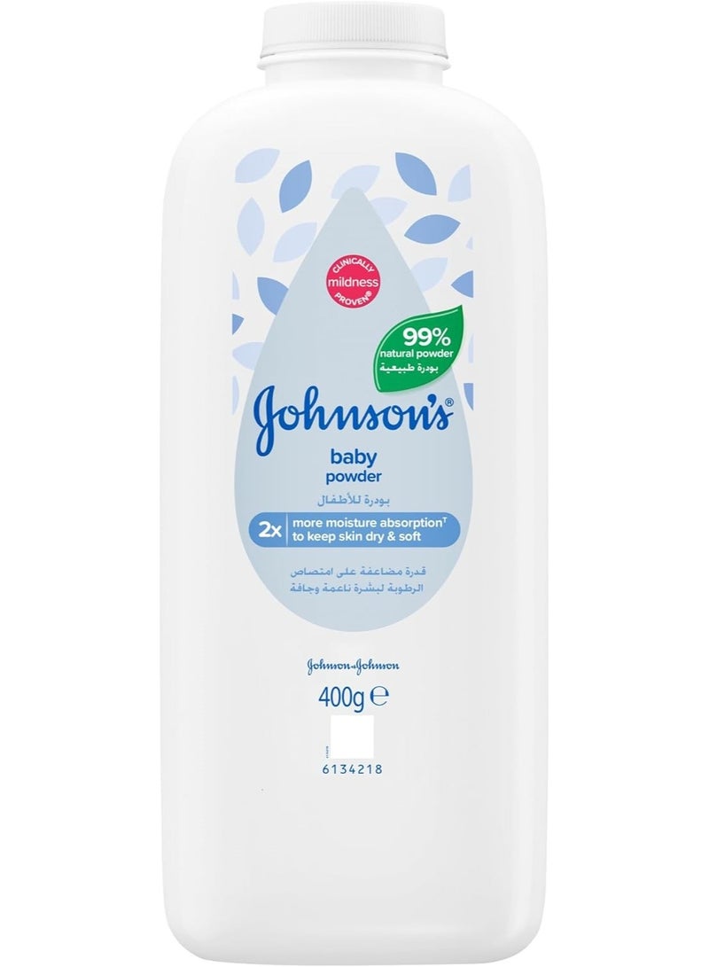 Johnson's Baby Powder 400 G - Image 1