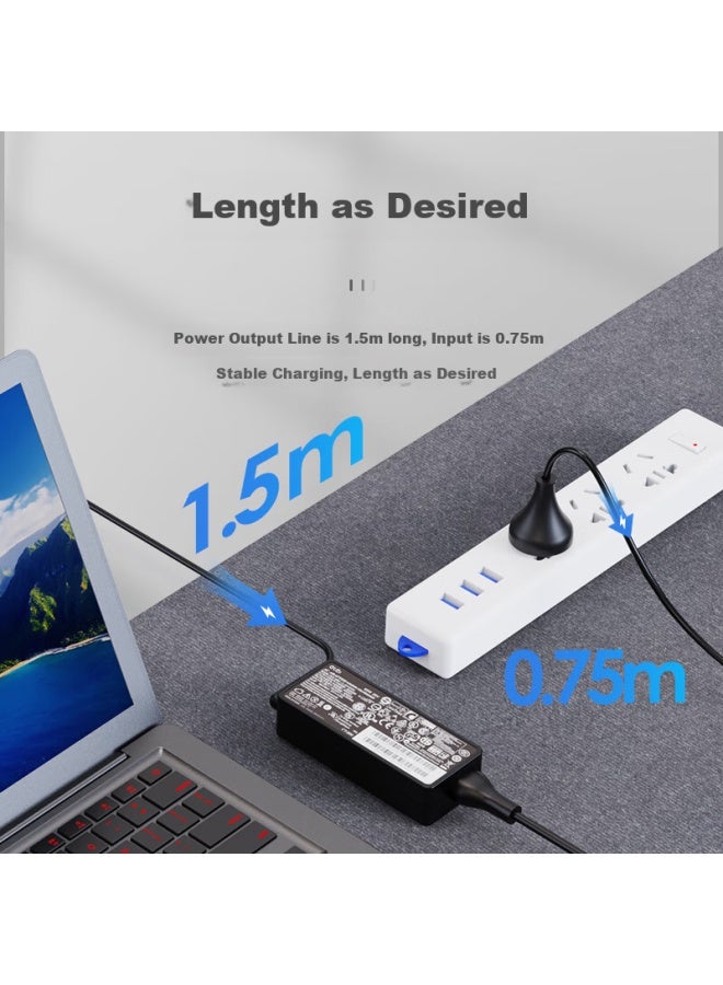 Elei Laptop Charger, Compatible With Lenovo Thinkpad T430s/x201/x220/x230/r61/x60/x61t, Computer Adapter, 20v 3.25a 65w Power Cord, Round Plug - Image 3
