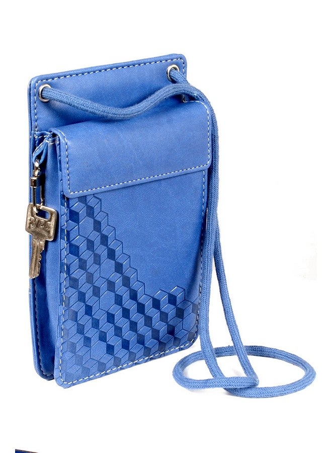 Sukeshcraft Passport Holder for Jumbo Passport (Sky Blue) - Image 4