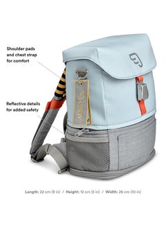 STOKKE Jetkids By Crew Travel Backpack, Blue Sky  - Image 4