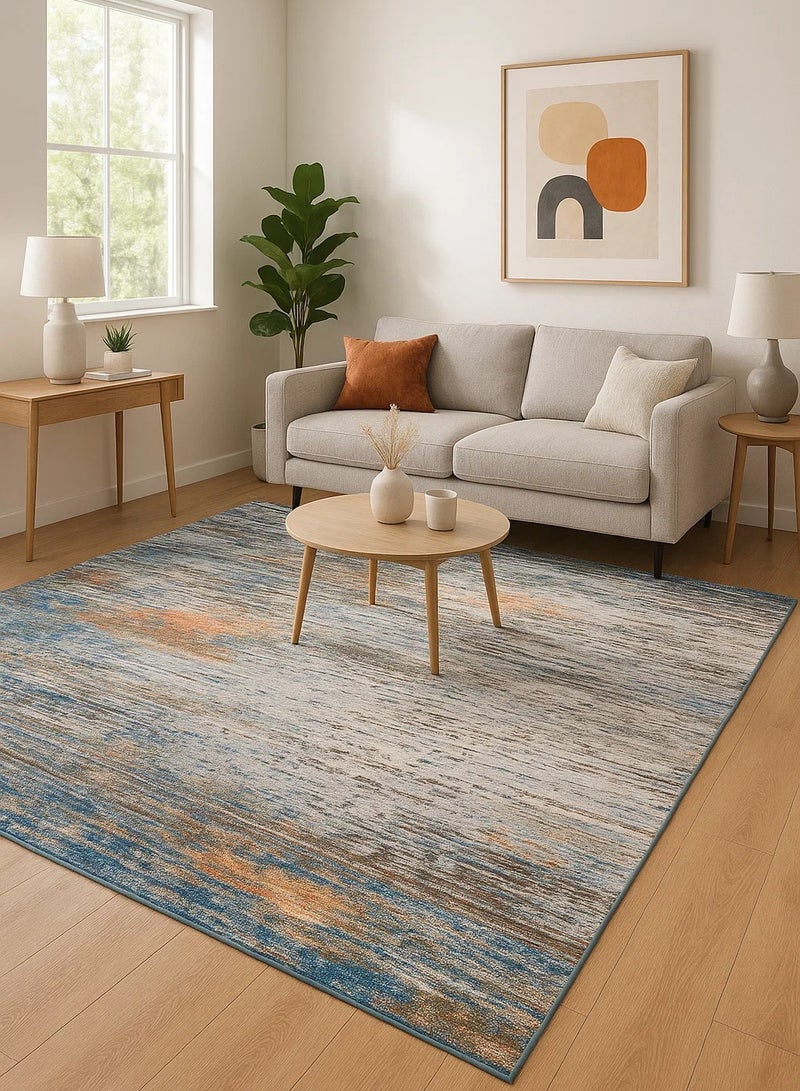 لوفت باتيك، خارجي، سجادة، سجادة أريكة، سجادة معيشة، مقاس 160×235 سم، قماش، متعدد الألوان، صنع في مصر-1348X-Q3 - Image 1