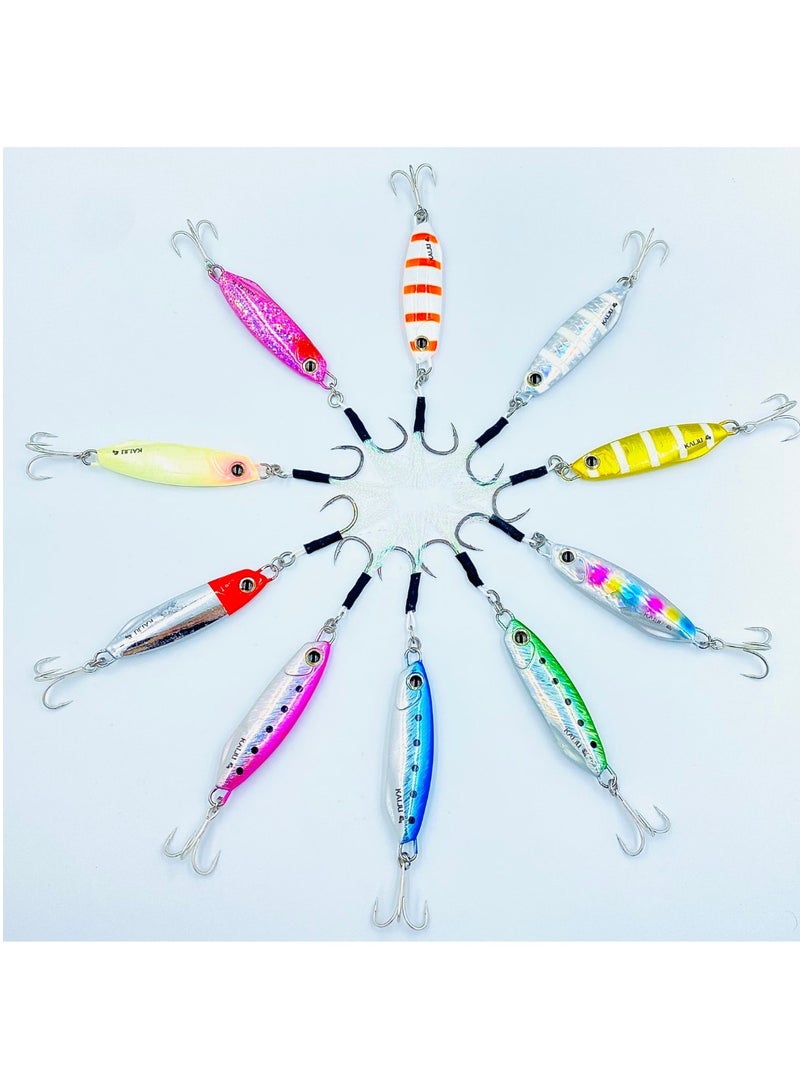 أوكورا رقصة أوكورا كايجو الفضية - أوزان 40 جرام، خطاف BKK حاد جدًا، 10 ألوان ساحرة - معدات خفيفة الوزن لمغامرات الصيد الملحمية - Image 3