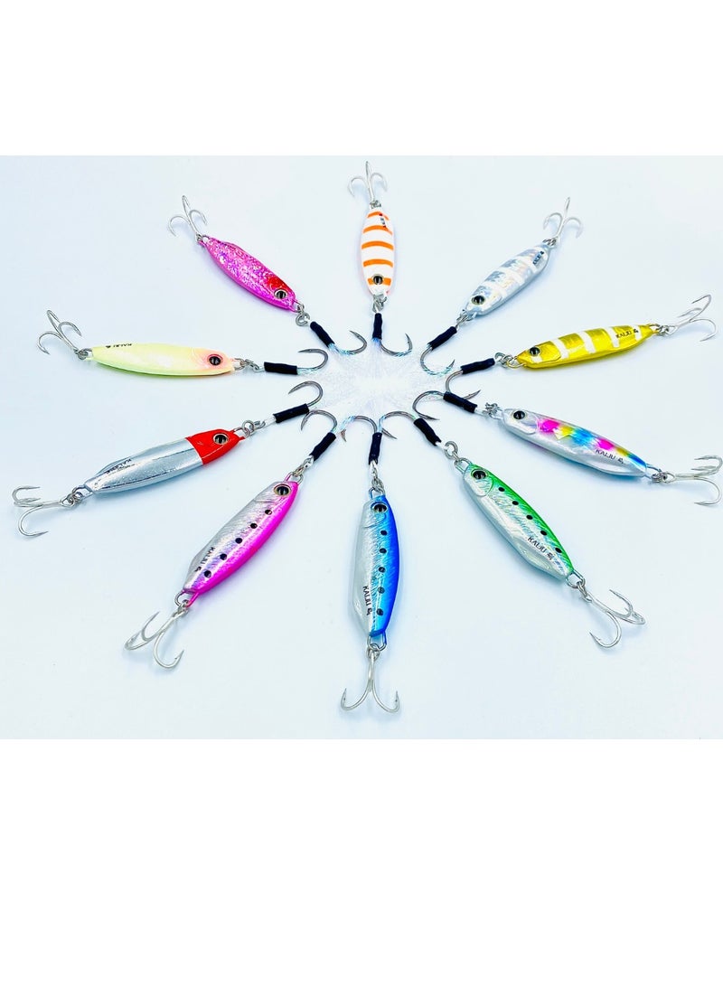 أوكورا رقصة أوكورا كايجو الفضية - أوزان 40 جرام، خطاف BKK حاد جدًا، 10 ألوان ساحرة - معدات خفيفة الوزن لمغامرات الصيد الملحمية - Image 2