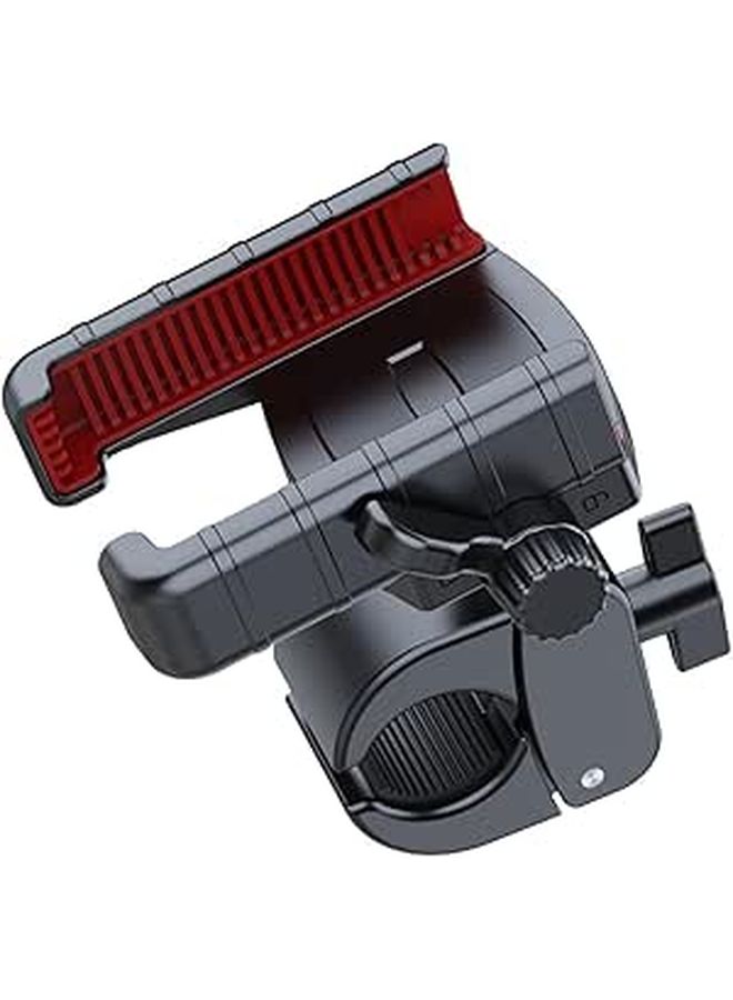 Luxshiny Shock Absorbing Motorcycle Phone Holder Universal Bike Mount Handlebar Navigation Bracket Vibration Dampening Compatible - Image 1