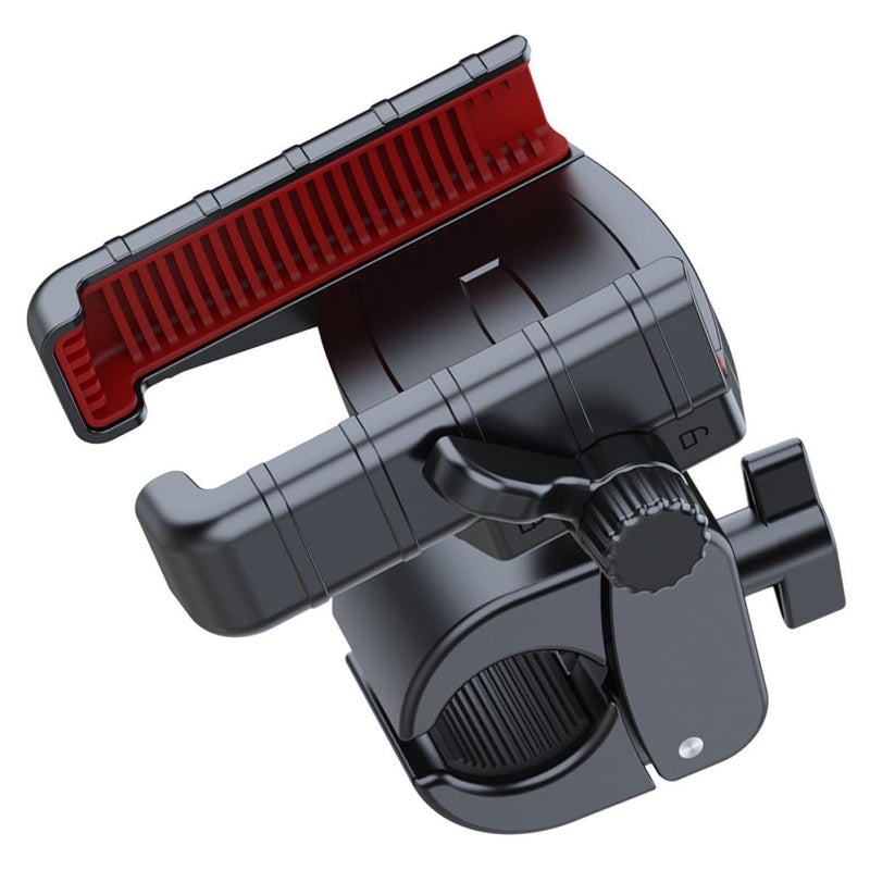 Luxshiny Shock Absorbing Motorcycle Phone Holder Universal Bike Mount Handlebar Navigation Bracket Vibration Dampening Compatible - Image 2