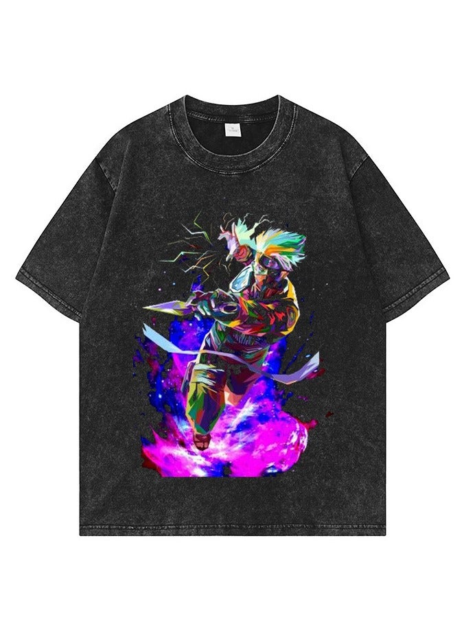 KUYING Fire Shadow Pirate King T-shirt Large 