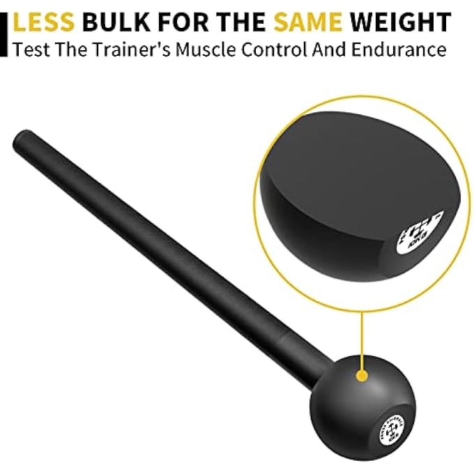 rayihni Steel Mace Macebell Cast Iron Training Full Body Workout, Shoulder, Core Strength, Muscles, Joints - Image 4