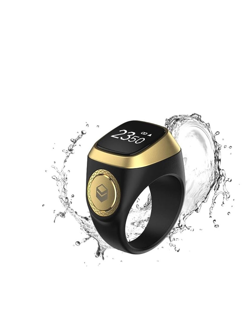 iQIBLA Smart Zikr Ring Plastics 18mm Black - Image 2