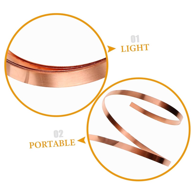 لفائف صفائح النحاس عالية النقاء بسمك 0.1 مم لتطبيقات الأسقف الكهربائية واللحامات المعدنية للأسقف (DIY) - Image 5