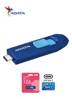 ADATA UC300 128GB USB 3.2 Gen 1 Type-C Flash Drive | Lightweight and Fast Data Transfer | Blue Black  - Image 3