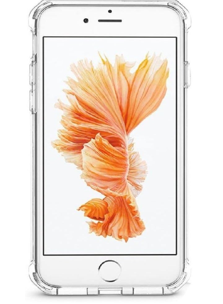 MIGOFAST IPhone 7 Plus/iPhone 8 Plus Clear Transparent Case Soft Flexible Silicone Back Cover Shockproof Anti Scratch Case with Reinforced Bumper Corner for iPhone 7 Plus / 8 Plus Clear - Image 5