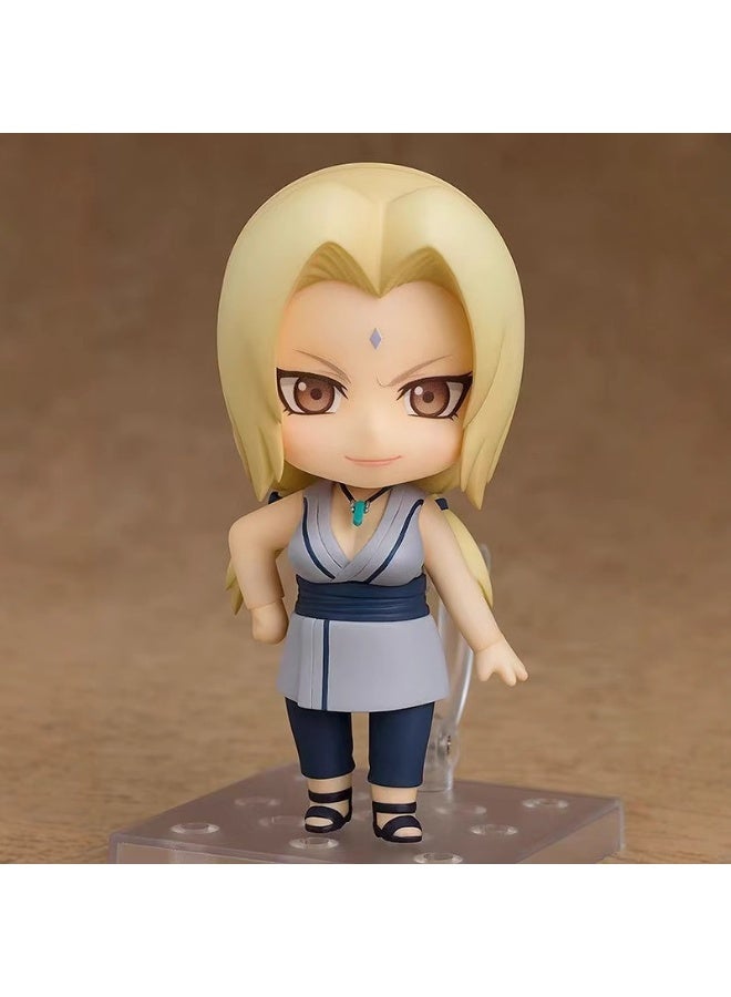 general Naruto Tsunade Movable Replacement Face Doll Model Decoration Desktop Decoration Toy Gift for family and friends - Image 1