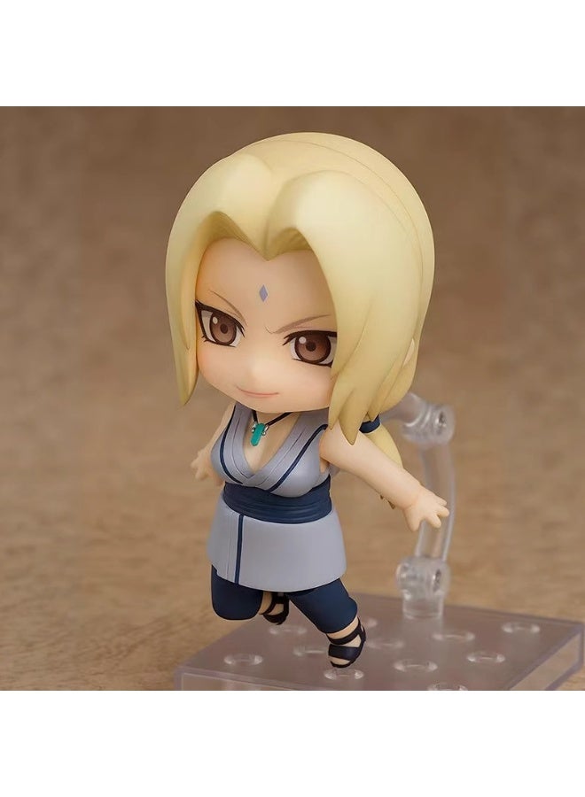 general Naruto Tsunade Movable Replacement Face Doll Model Decoration Desktop Decoration Toy Gift for family and friends - Image 4