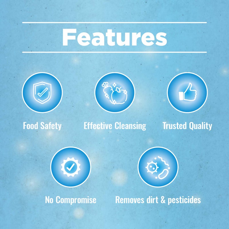 Bcleen Concentrated Fruit And Vegetable Wash 500Ml [1Pc] - Image 4