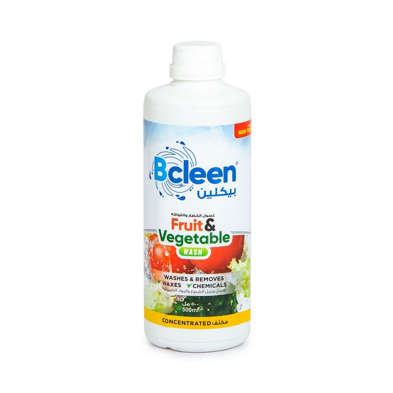 Bcleen Concentrated Fruit And Vegetable Wash 500Ml [1Pc] - Image 1