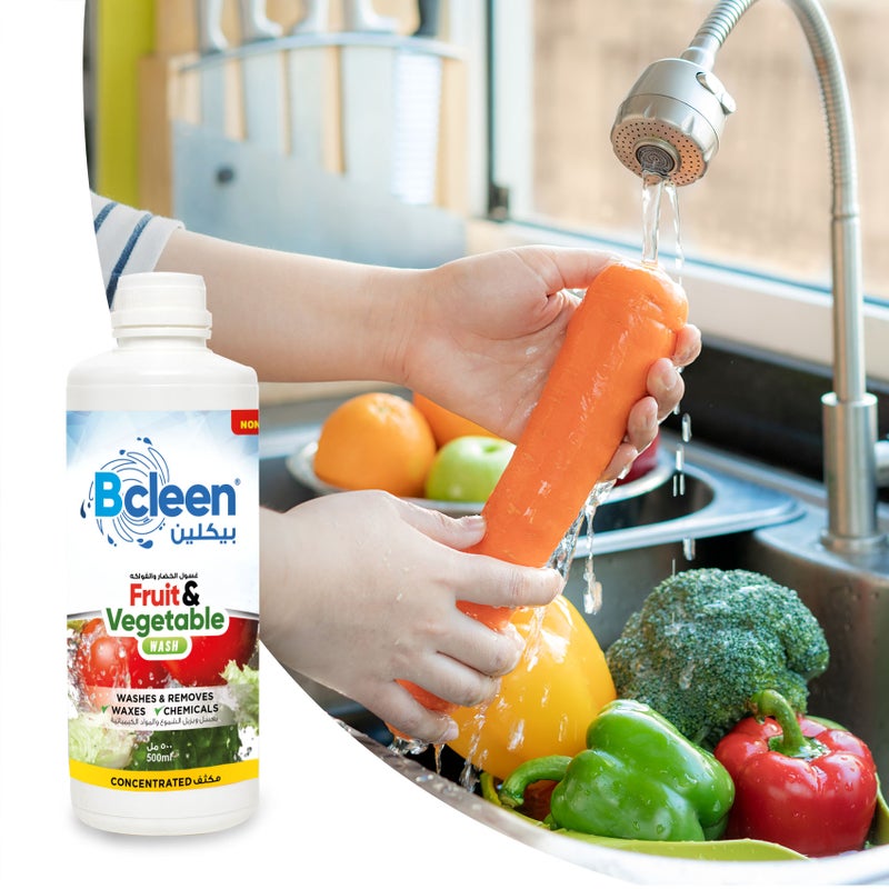 Bcleen Concentrated Fruit And Vegetable Wash 500Ml [1Pc] - Image 3