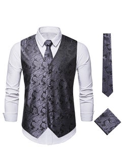 KUYING New Fashionable Casual Men's Suit Vest  - Image 1